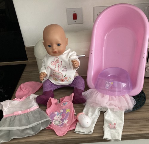 Vintage baby born doll and - vintage,