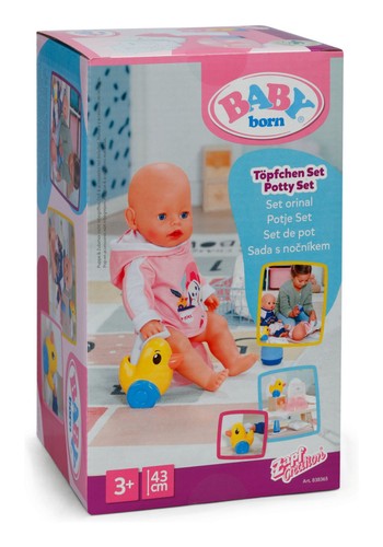Baby born potty set suitable - born,