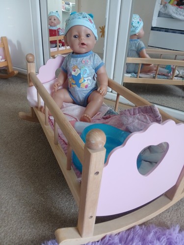 Baby born doll with - , potty