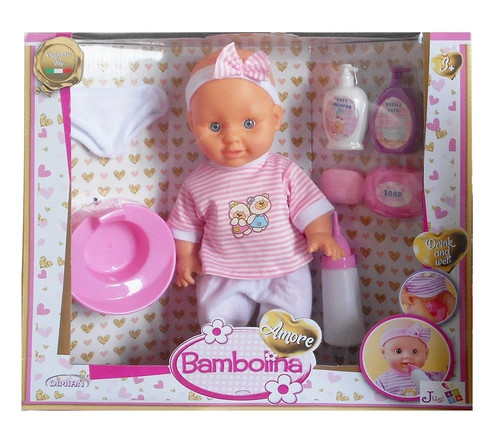 Bambolina realistic baby - bambolina, doll