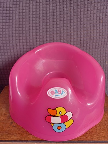 Vintage baby born potty pink - baby,